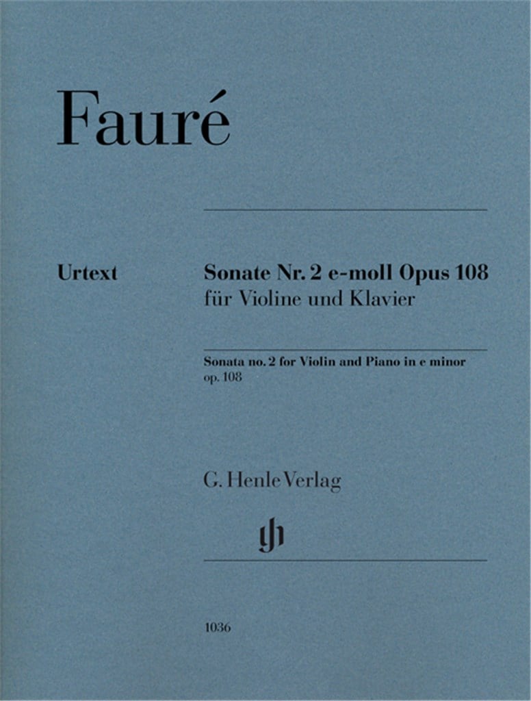 Violinsonate Nr. 2 e-moll op. 108